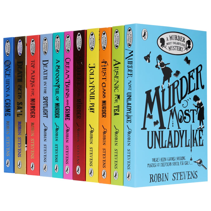 A Murder Most Unladylike By Robin Stevens 11 Books Collection Set - Ages 9+ - Paperback 9-14 Penguin Random House