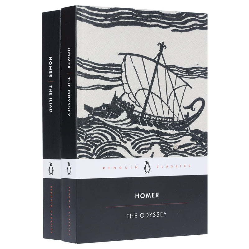 The Odyssey & The Iliad By Homer (Penguin Classics) 2 Books Set - Fiction - Paperback Fiction Penguin Random House