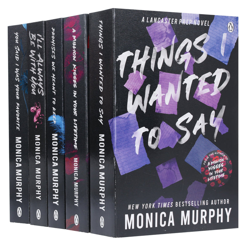 Lancaster Prep Series by Monica Murphy 5 Books Collection Set - Fiction - Paperback Fiction Penguin Random House