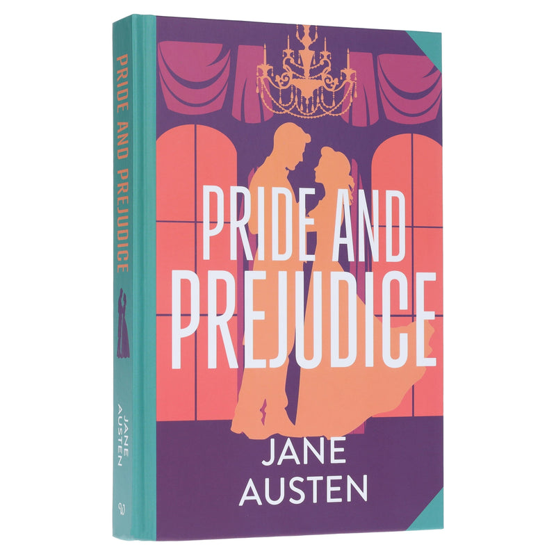 Pride and Prejudice by Jane Austen (Deluxe Edition) - Fiction - Sprayed Edges Hardback Fiction Wilco Books