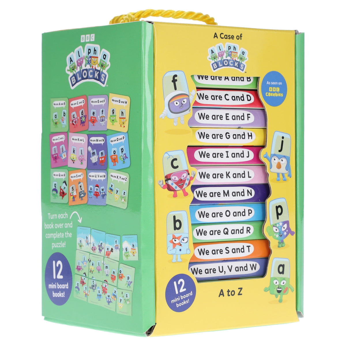 A Case of Alphablocks 12 Mini Books Collection Box Set - Ages 0-5 - Bo ...
