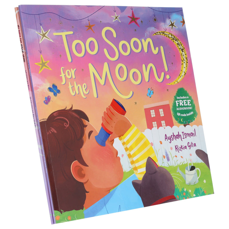 Too Soon For the Moon & My Super Fun Niqabi Mum by Ayshah Ismail & Red Illustrated 2 Picture Books Collection Set - Ages 3+ - Paperback 3-5 Salaam Cherry