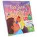 Too Soon For the Moon & My Super Fun Niqabi Mum by Ayshah Ismail & Red Illustrated 2 Picture Books Collection Set - Ages 3+ - Paperback 3-5 Salaam Cherry