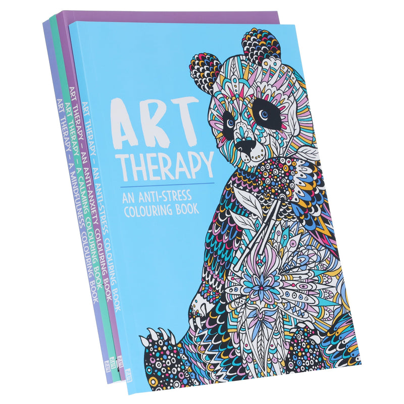 Art Therapy Colouring Series 4 Books Collection Set - Non Fiction - Paperback Non-Fiction Michael O'Mara Books Ltd
