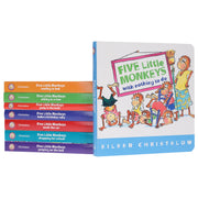 Five Little Monkeys: A Box Adventures By Eileen Christelow 8 Books Collection Box Set - Ages 4-7 - Board Books 5-7 Houghton Mifflin Harcourt Publishing Company