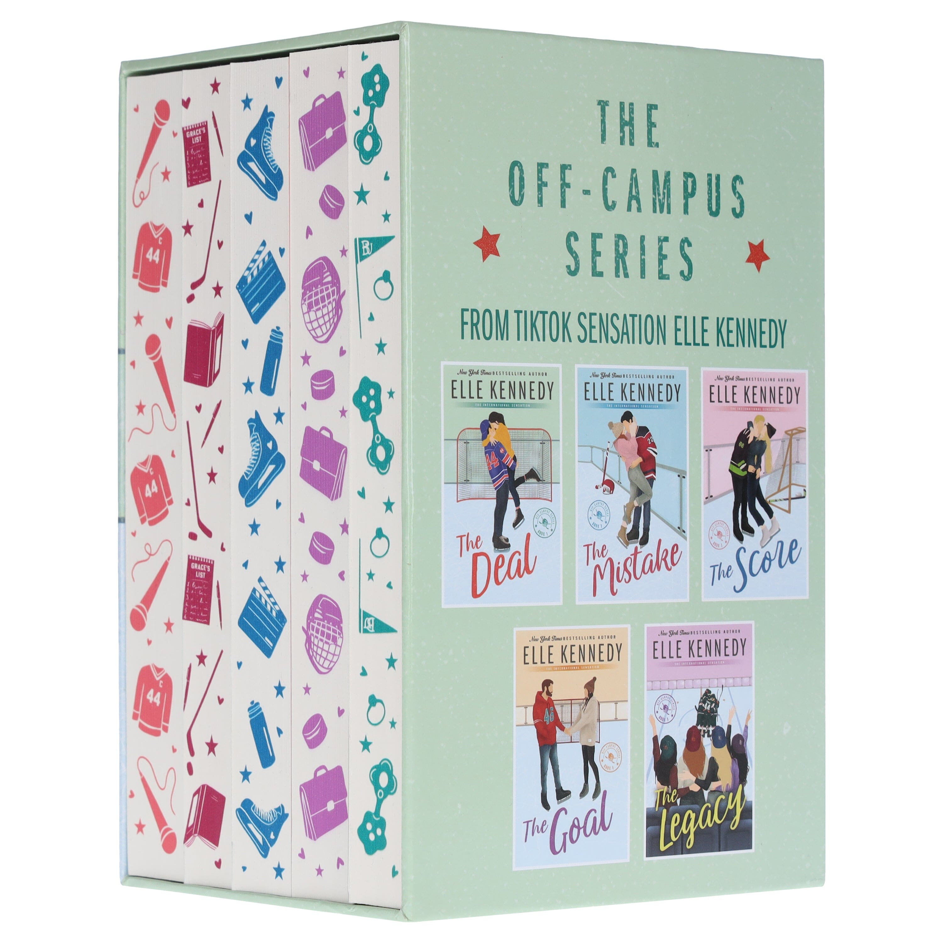 洋書 Elle Kennedy Off-Campus Series 全5巻セット Off-Campus Series By Elle Kennedy 5 Books Collection Set - Fiction