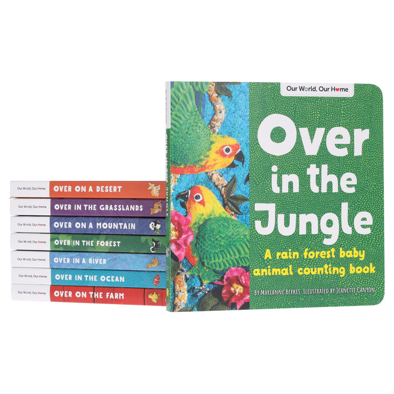 Our World, Our Home Little Library Collection by Marianne Berkes 8 Books Box Set - Ages 3+ - Board Book 3-5 Sourcebooks