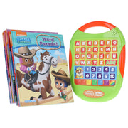 Nickelodeon PAW Patrol: My First Smart Pad Library & 8 Interactive Books Box Set - 18 Months+ - Educational Toy 0-5 PI Kids