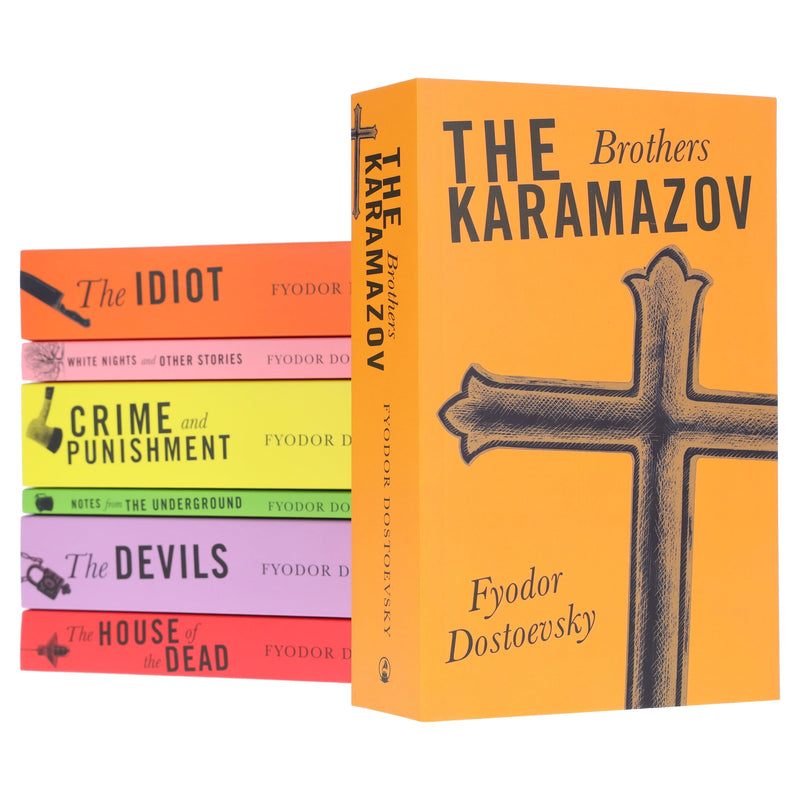 Selected Works of Fyodor Dostoevsky 7 Books Collection Box Set - Fiction - Paperback Fiction Classic Editions