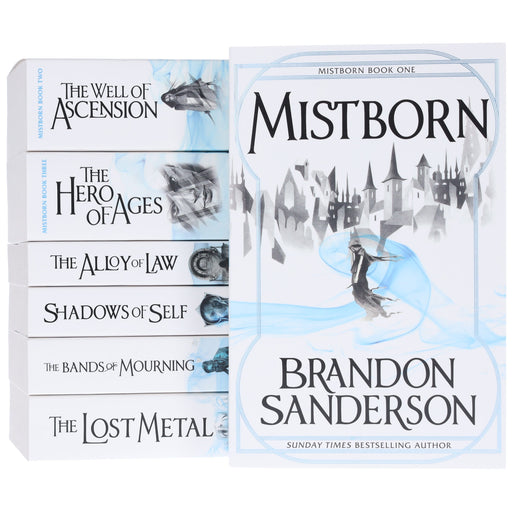 Mistborn Series by Brandon Sanderson Complete 7 Books Collection Set - Fiction - Paperback Fiction Hachette