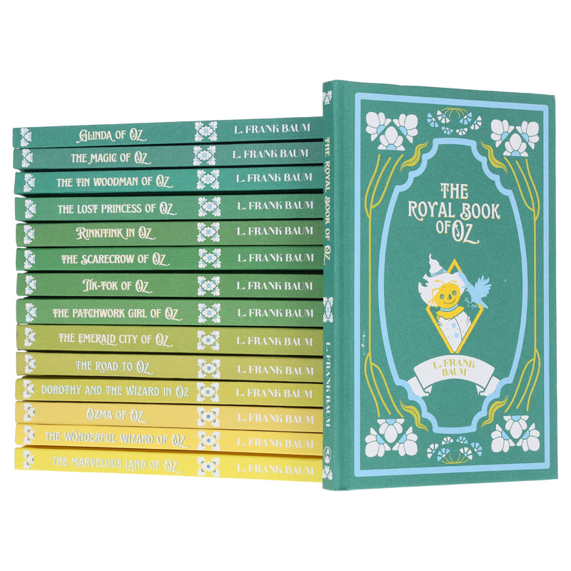 The Wizard of Oz: The Complete Collection by L. Frank Baum 15 Books Box Set - Ages 12+ - Hardback Young Adult Classic Editions