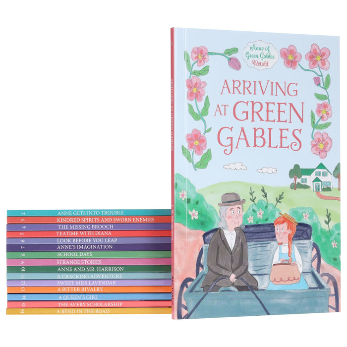 The Anne of Green Gables Collection by Samantha Newman Illustrated 16 Books Box Set - Ages 7-12 - Paperback 9-14 Arcturus Publishing Ltd