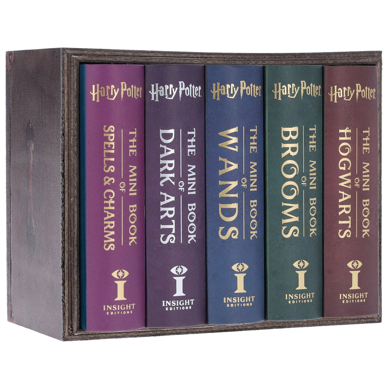 Harry Potter: Mini Book Trunk by Insight Editions 5 Mini Books Collection Box Set - Ages 14+ - Hardback Fiction Insight Editions