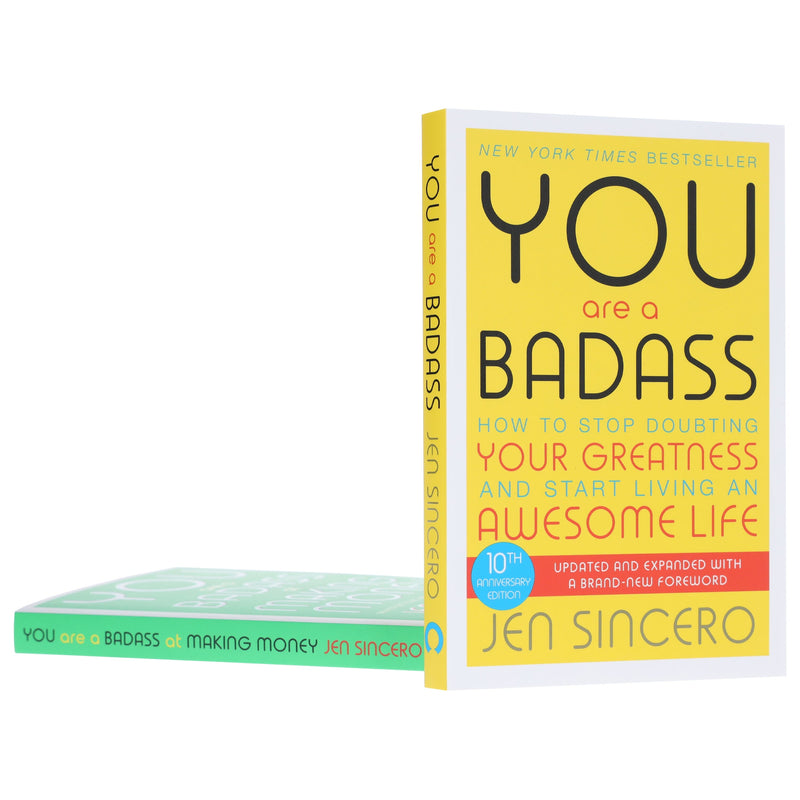 You Are a Badass Series by Jen Sincero 2 Books Collection Set - Non Fiction - Paperback Non-Fiction Hachette