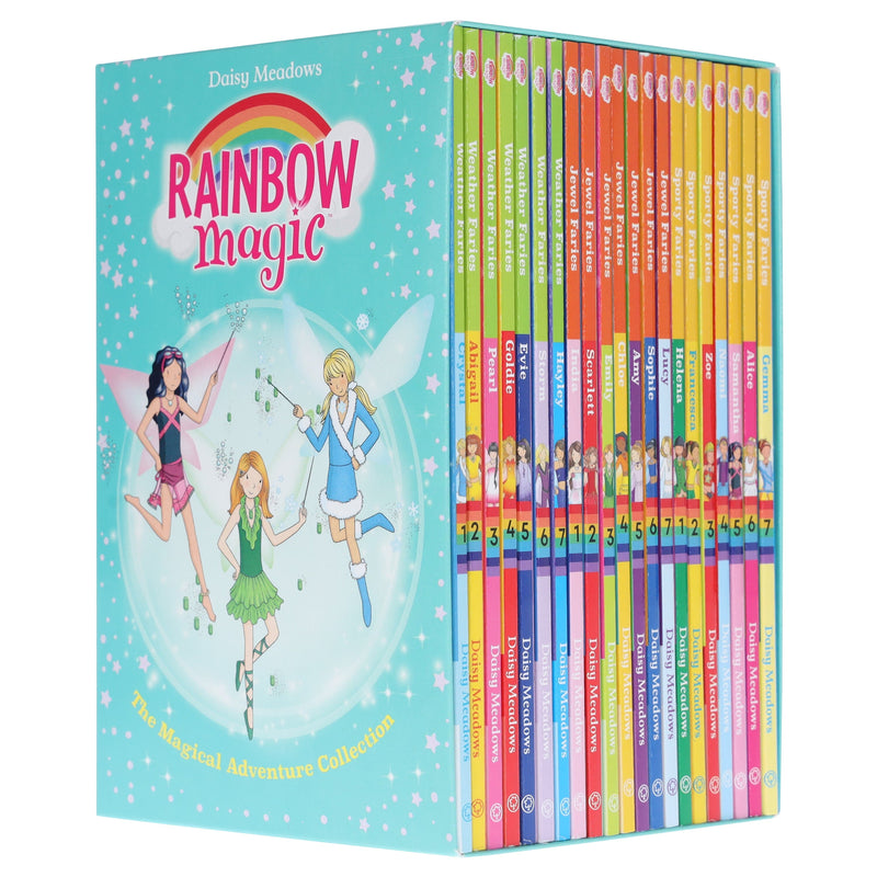 Rainbow Magic The Magical Adventure Collection 21 Books Set Including 3 Series by Daisy Meadows - Ages 6+ - Paperback 7-9 Orchard Books