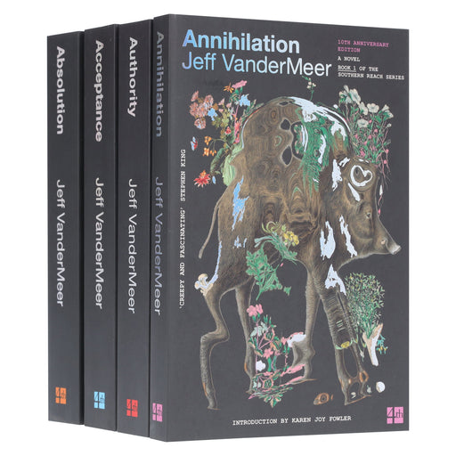 Southern Reach Series by Jeff VanderMeer (10th Anniversary Edition) 4 Books Collection Set - Fiction - Paperback Fiction HarperCollins Publishers