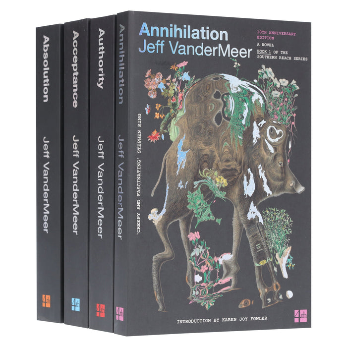 Southern Reach Series by Jeff VanderMeer (10th Anniversary Edition) 4 Books Collection Set - Fiction - Paperback Fiction HarperCollins Publishers