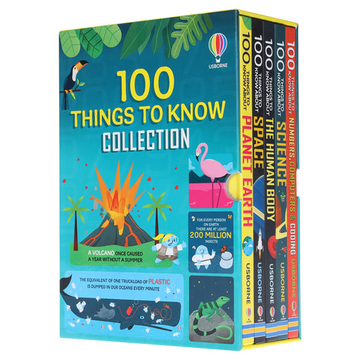 Usborne 100 Things to Know Collection 5 Books by Alex Frith, Jerome Martin & Alice James - Age 5-7 - Hardback 5-7 Usborne Publishing Ltd
