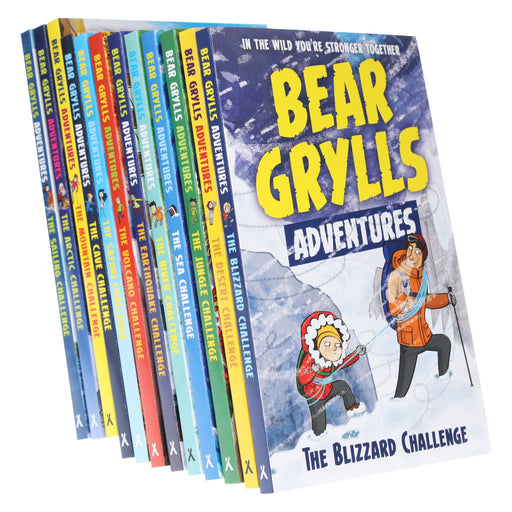 Bear Grylls The Complete Adventures Collection 12 Books Set - Ages 7+ - Paperback 7-9 Bonnier Books Ltd