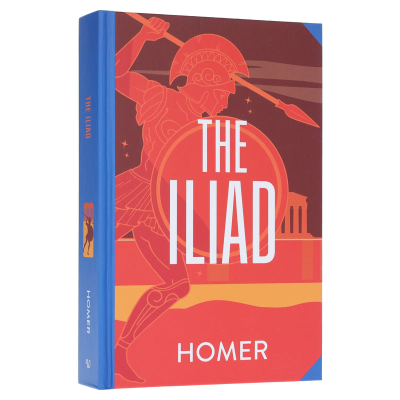 The Iliad by Homer - Fiction - Sprayed Edges Hardback Fiction Wilco Books
