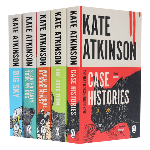 Jackson Brodie Series by Kate Atkinson 5 Books Collection Set - Fiction - Paperback Fiction Penguin Random House