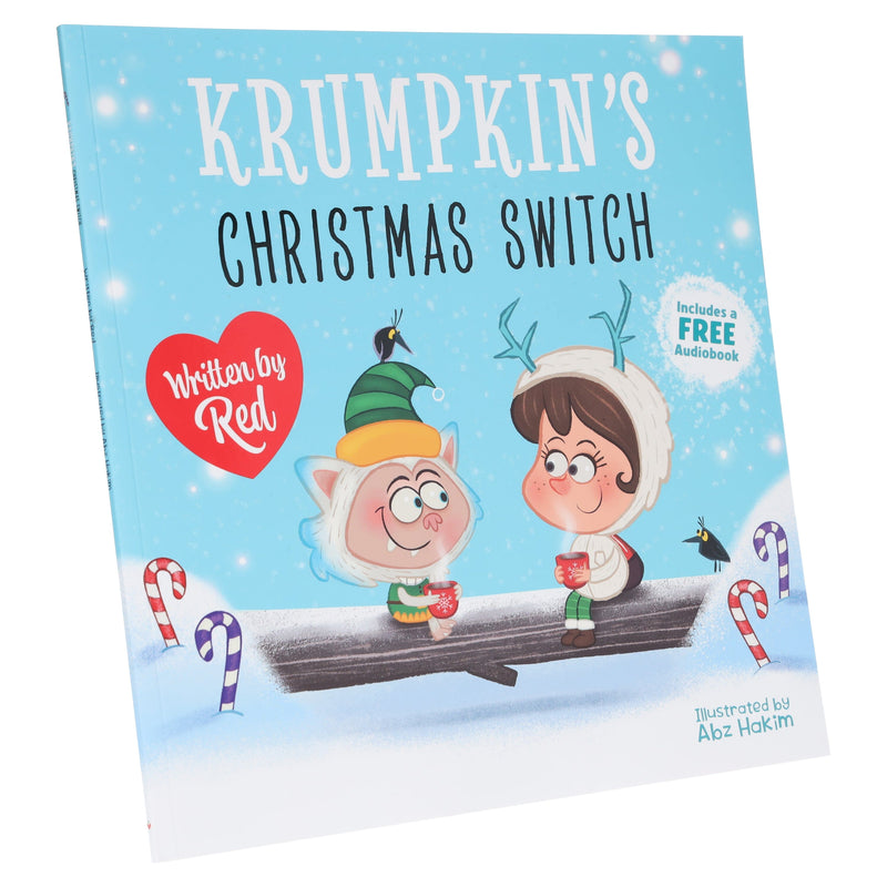 Krumpkin's Christmas Switch: The Perfect Christmas Picture Book by Red (Includes Free Audiobook!) - Ages 3-5 - Paperback 3-5 Sweet Cherry Publishing