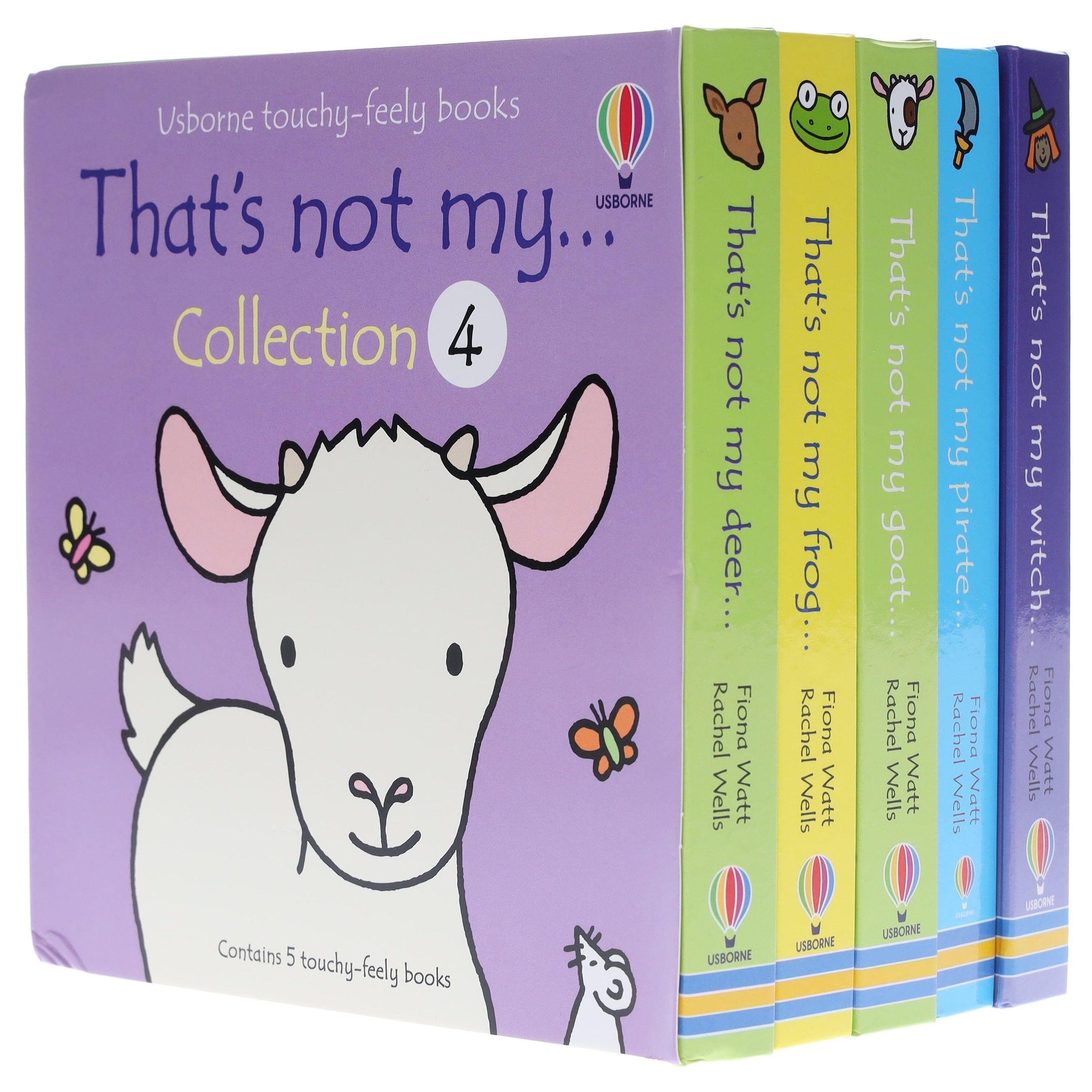 Usborne touchy feely books: That's not my... Collection 4: 5 Books Set ...