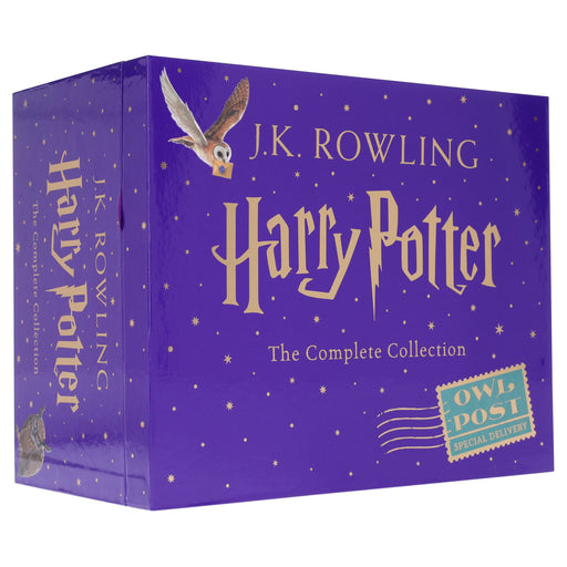 Harry Potter Magical Owl Post Box Set by J.K. Rowling: Complete 7 Books Children’s Collection With Fun Character Stickers! - Ages 9-11 - Hardback 9-14 Bloomsbury Publishing