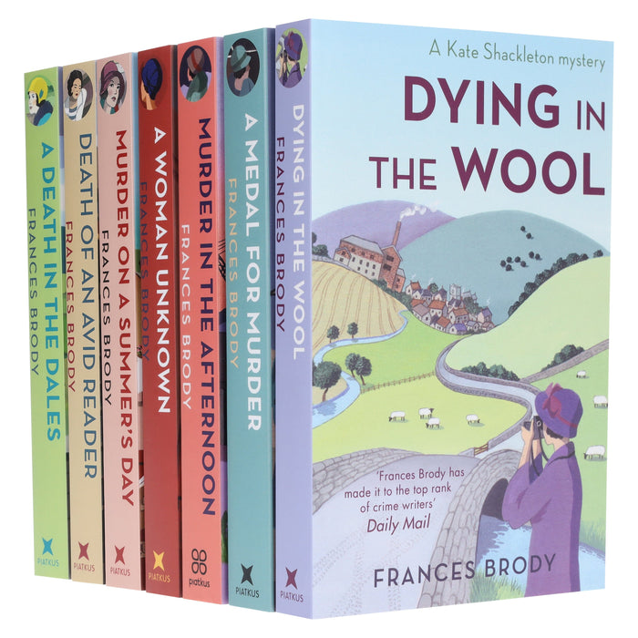 Kate Shackleton Mysteries by Frances Brody 7 Books Collection Set - Fiction - Paperback Fiction Hachette