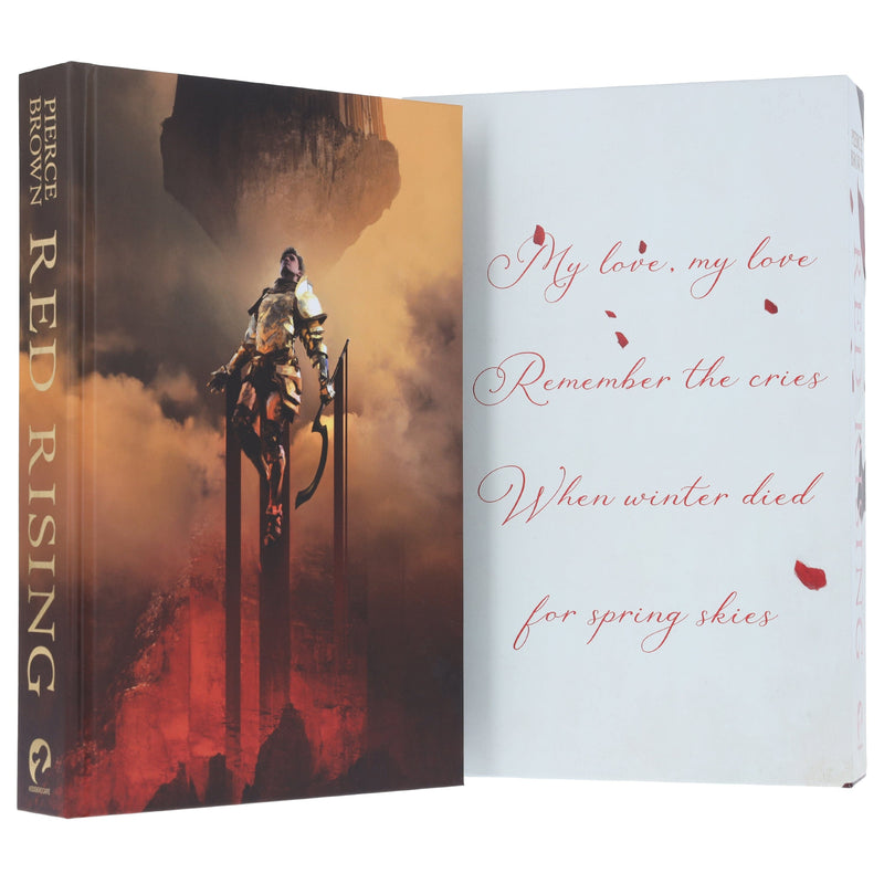 Red Rising by Pierce Brown Special Edition Sprayed Edges Box Set - Fiction - Hardback Fiction Hachette