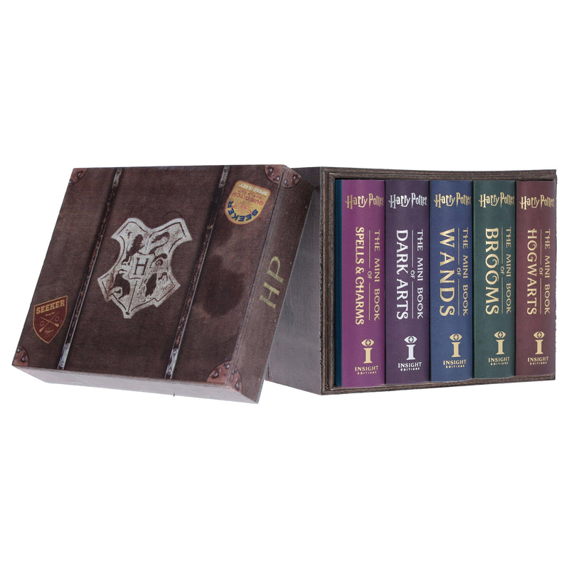 Harry Potter: Mini Book Trunk by Insight Editions 5 Mini Books Collection Box Set - Ages 14+ - Hardback Fiction Insight Editions