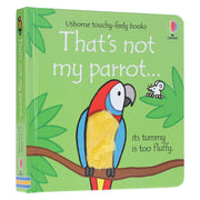 That's Not My Parrot by Fiona Watt (Usborne Touchy-Feely Books) - Ages 0-2 - Sprayed Edges Board Book 0-5 Usborne Publishing Ltd