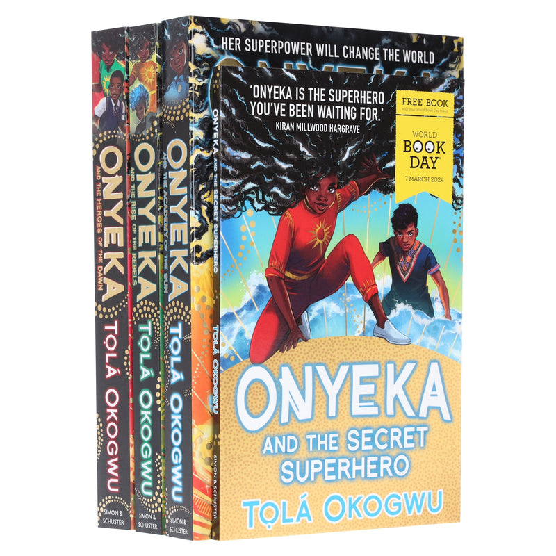 Onyeka Series By Tolá Okogwu 4 Books Collection Set - Ages 8+ - Paperback 9-14 Simon & Schuster