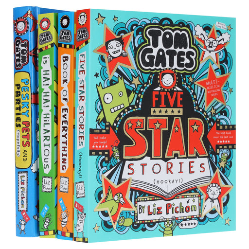 Tom Gates Series (Book 21-24) by Liz Pichon 4 Books Collection Set - Ages 7-12 - Paperback/Hardback 7-9 Scholastic