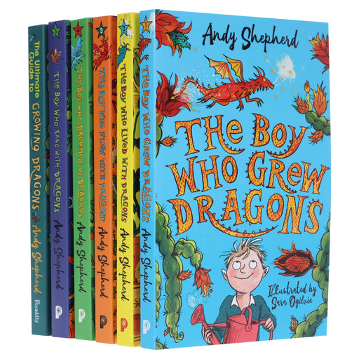 Boy Who Grew Dragons Series By Andy Shepherd 6 Books Collection Set - Ages 7-9 - Paperback 7-9 Bonnier Books Ltd