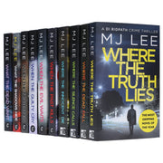 DI Ridpath Crime Thriller Series Collection By M J Lee 10 Books Set - Fiction - Paperback Fiction Canelo