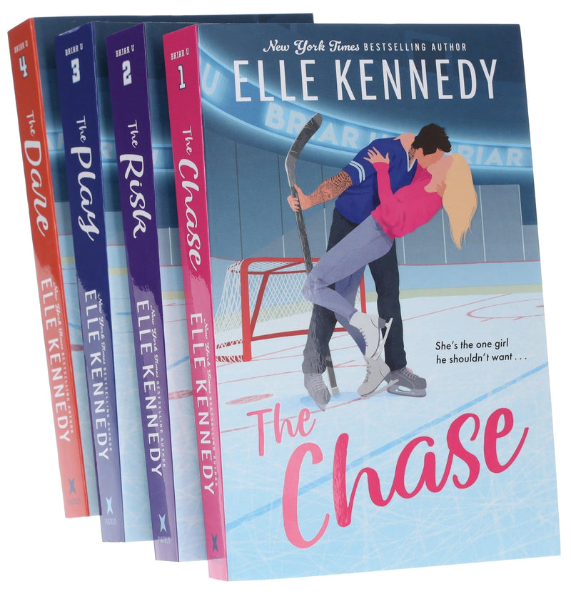 Briar U Series by Elle Kennedy: 4 Books Collection Set - Fiction - Paperback Fiction Bloom Books