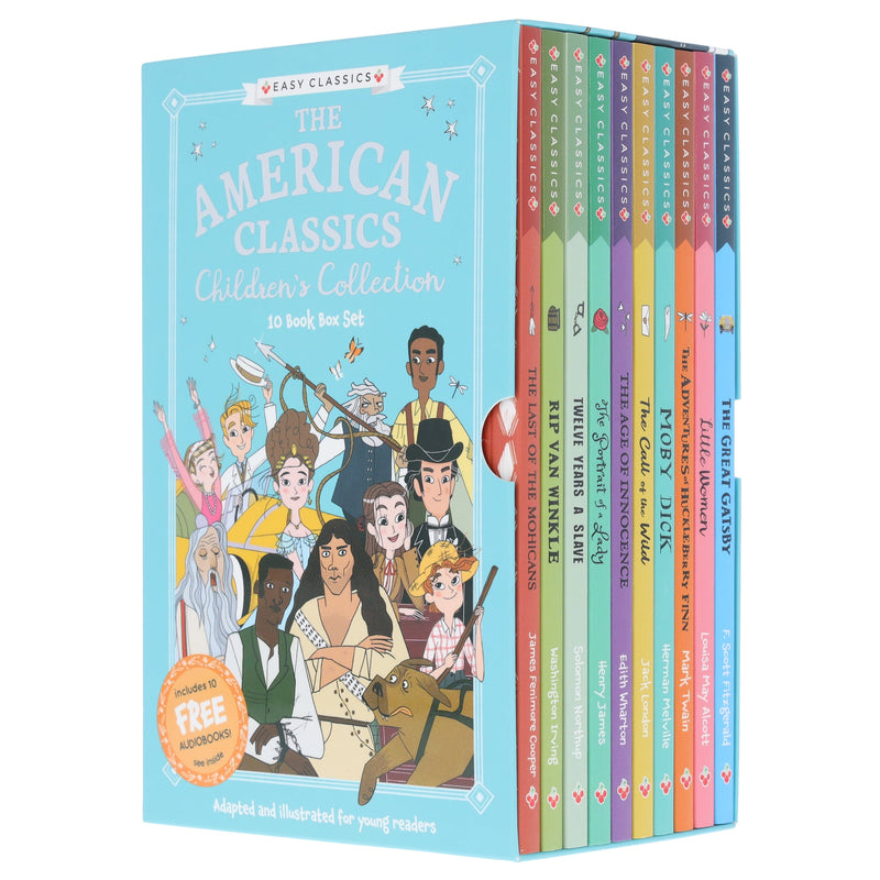 The American Classics Children's Collection 10 Books Set By Gemma Barder, Lynne Wilson-Bailey - Ages 7-11 - Paperback B2D DEALS Sweet Cherry Publishing