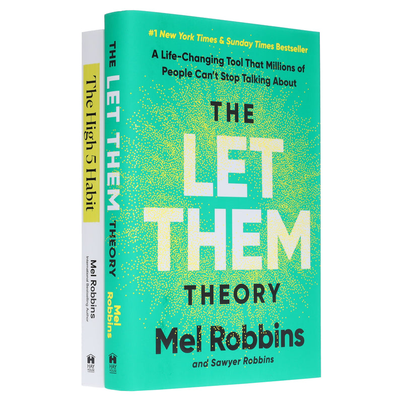 The Let Them Theory & The High 5 Habit by Mel & Sawyer Robbins 2 Books Collection Set - Non Fiction - Paperback/Hardback Non-Fiction Hay House UK Ltd