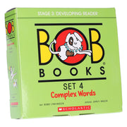 Bob Books Set 4: Complex Words (Stage 3: Developing Reader) 8 Books Collection Set - Ages 4+ - Paperback 0-5 Scholastic
