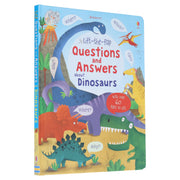Usborne: Lift-the-flap Questions and Answers about Dinosaurs by Katie Daynes - Ages 5+ - Board Book 5-7 Usborne Publishing Ltd