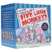 Five Little Monkeys: A Box Adventures By Eileen Christelow 8 Books Collection Box Set - Ages 4-7 - Board Books 5-7 Houghton Mifflin Harcourt Publishing Company