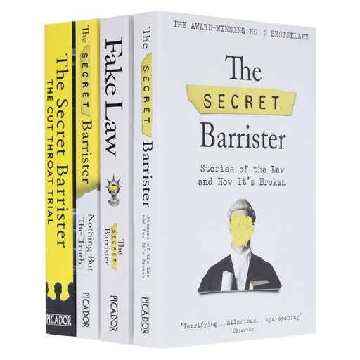 The Secret Barrister Collection 4 Books Set - Non Fiction - Paperback Non-Fiction Macmillan
