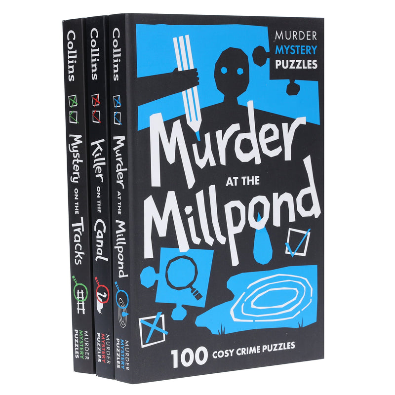 Murder Mystery Puzzles: 3 Books Collection Set - Fiction - Paperback Fiction Harpercollins Publisher