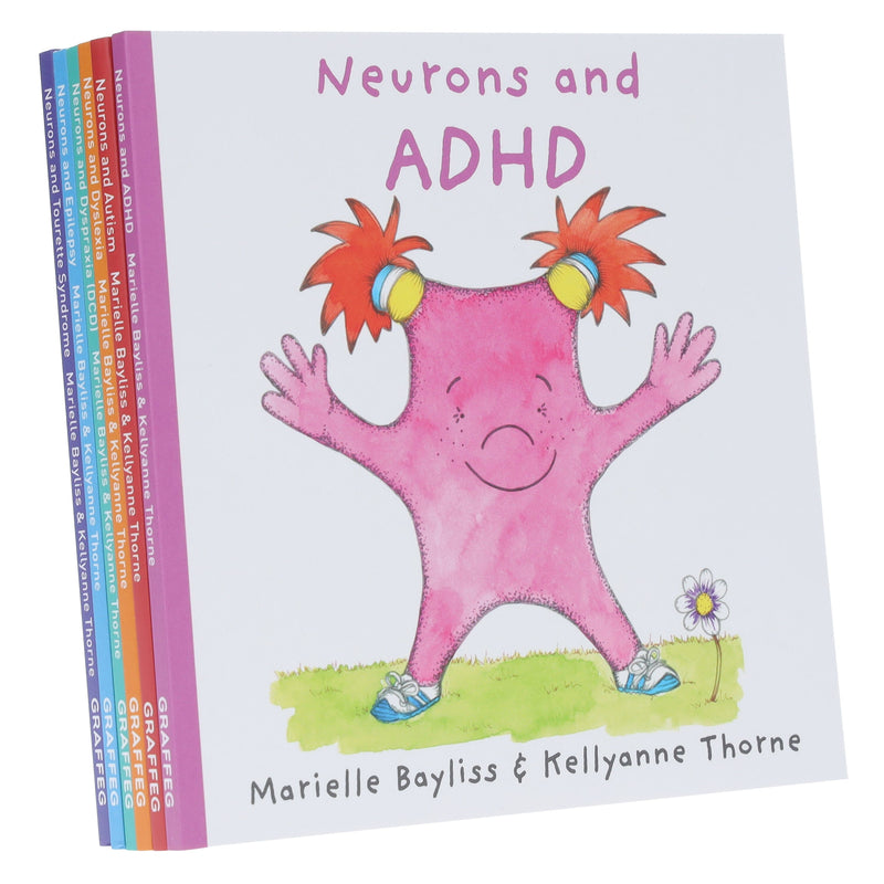 The Neurons Series by Marielle Bayliss Illustrated 6 Books Collection Set - Ages 3-7 - Paperback 3-5 Graffeg Limited