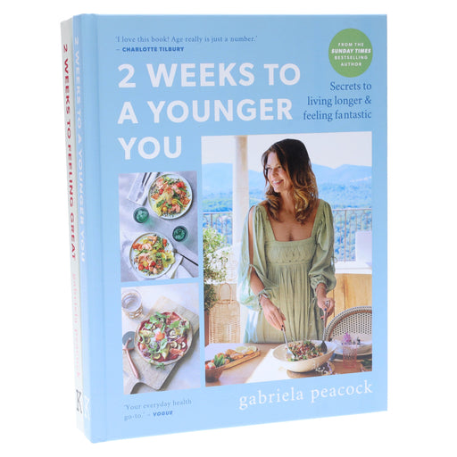 Gabriela Peacock's 2 Weeks to a Younger You & 2 Weeks to Feeling Great: 2 Books Collection Set - Non Fiction - Hardback Non-Fiction HarperCollins Publishers