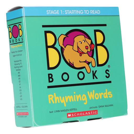 Bob Books: Rhyming Words (Stage 1: Starting To Read) 10 Books Collection Set By Scholastic - Ages 3-6 - Paperback 0-5 Scholastic