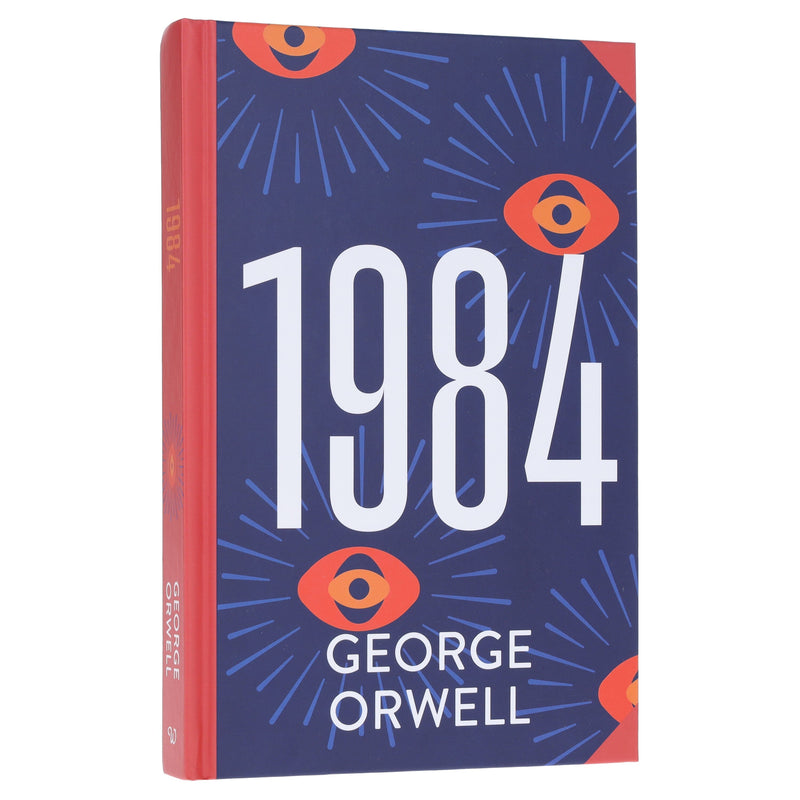 1984: by George Orwell - Fiction - Sprayed Edges Hardback Fiction Wilco Books