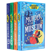 Montgomery Bonbon Series by Alasdair Beckett-King: Illustrated 4 Books Collection Set - Ages 9-12 - Paperback 9-14 Walker Books