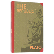 The Republic Book By Plato - Non Fiction - Sprayed Edges Hardback Non-Fiction Wilco Books